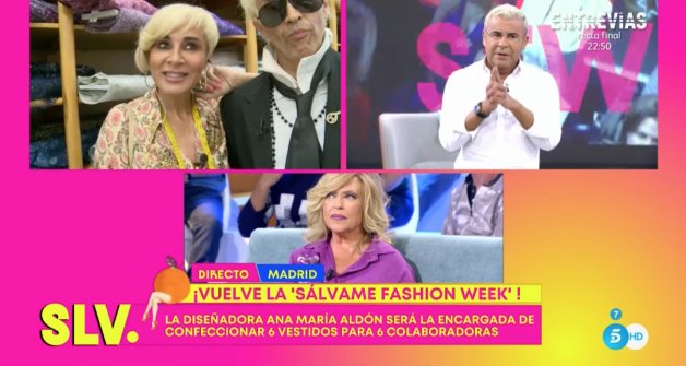 Ana María Aldón anuncia su participación en la Sálvame Fashion Week (Telecinco).