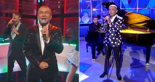 SUS PRIMEROS PINITOS. Cada programa de "La última cena" iba precedido de un "show" musical protagonizado por el presentador. Junto con varios bailarines y con mucha entrega, Jorge deleitaba a la audiencia con su versión de algún tema conocido y uno de ellos fue "Yo quiero bailar".