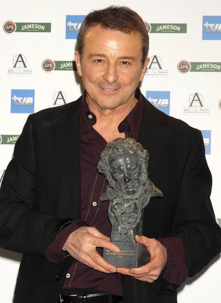 Con el Goya al mejor actor, que conquistó con la película "Vete de mí".