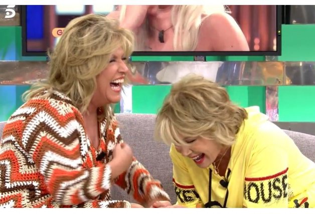 Mila y Lydia tuvieron que parar el programa a causa de su ataque de risa.