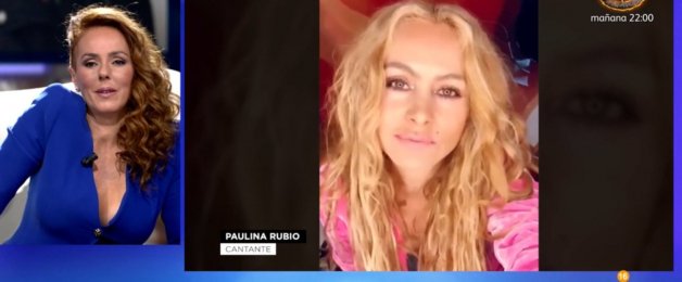 La cantante mostró su apoyo a la presentadora en "Rocío, contar la verdad para seguir viva".