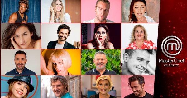 Los 16 concursantes que participarán en MasterChef Celebrity 6.