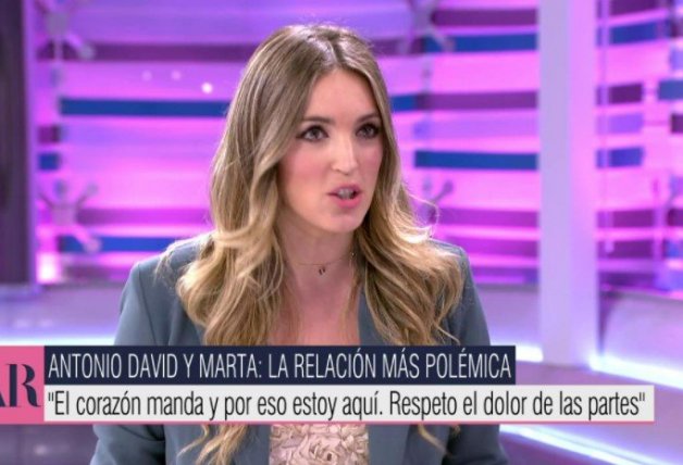 Marta Riesco ha hablado hoy en 'El programa de AR'.