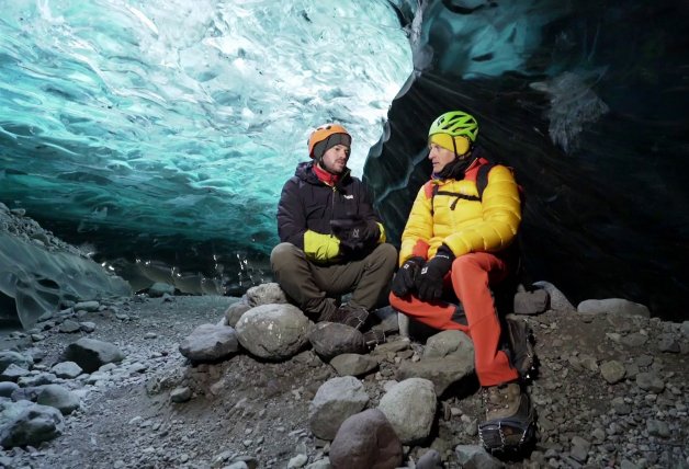 Willy Bárcenas se sinceró con el presentador en Islandia.