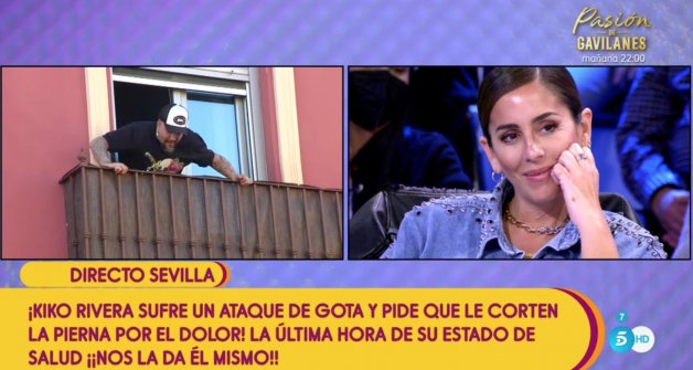 Anabel Pantoja y Kiko Rivera han cruzado declaraciones en directo (Sálvame Diario).