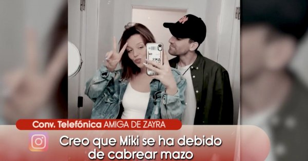 Algunas personas del entorno de Zayra están muy preocupadas por su relación.