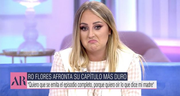 Rocío Flores en El programa de Ana Rosa.