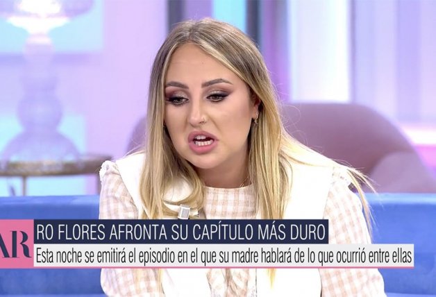 Rocío echó en cara a su madre que no tuviera contacto con ella y su hermano David.