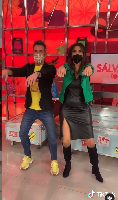 David Valldeperas y Paz Padilla en 'Sálvame'.