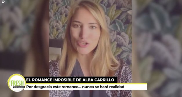 Alba Carrillo en su video para Marc Calderó (Ya es Mediodía).