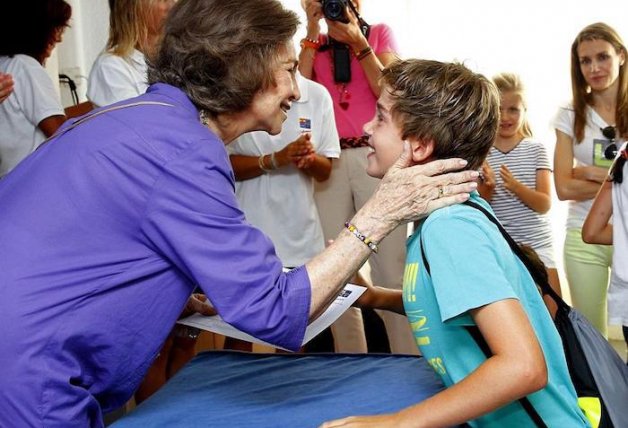 Pablo Urdangarín adora a su abuela.