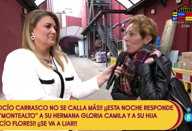 Rocío Carrasco ha concedido una entrevista previa a Carlota Corredera en Sálvame (Telecinco).