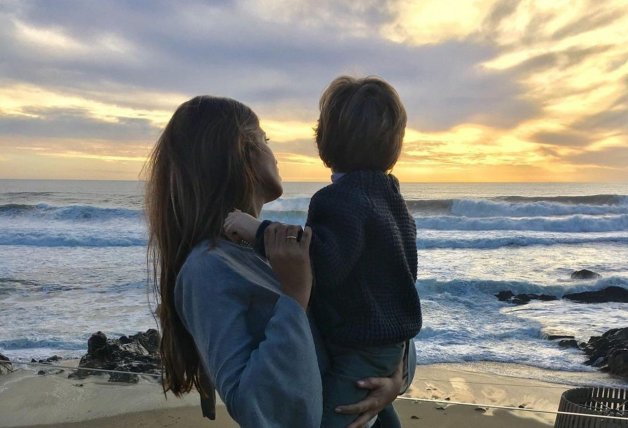 Sara Carbonero con su hijo en común con Iker Casillas, Martín (@saracarbonero).