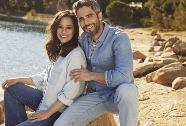 Roberto Leal y Sara Rubio, en una imagen de campaña.