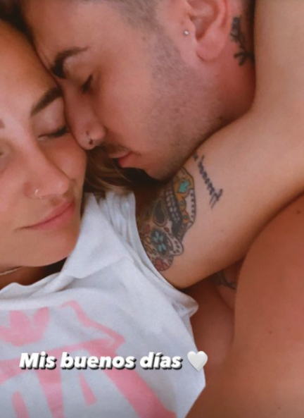 Rocío Flores, muy feliz con su novio, Manuel Bedmar. Instagram: @rotrece