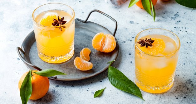 El sabor del zumo de mandarina es incluso más dulce que el de la naranja. 