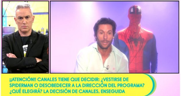 ¿Desobedeció Canales Rivera las órdenes de vestirse de Spiderman?
