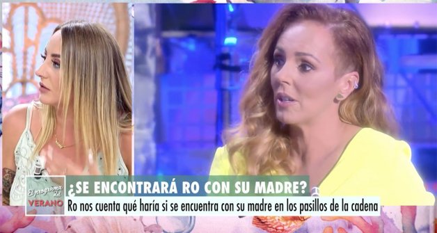 Rocío Flores está muy sensible con el tema de su madre.