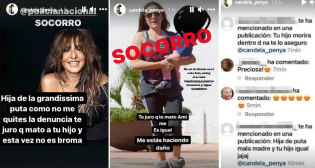 Candela Peña denunció públicamente las constantes amenazas que recibía.