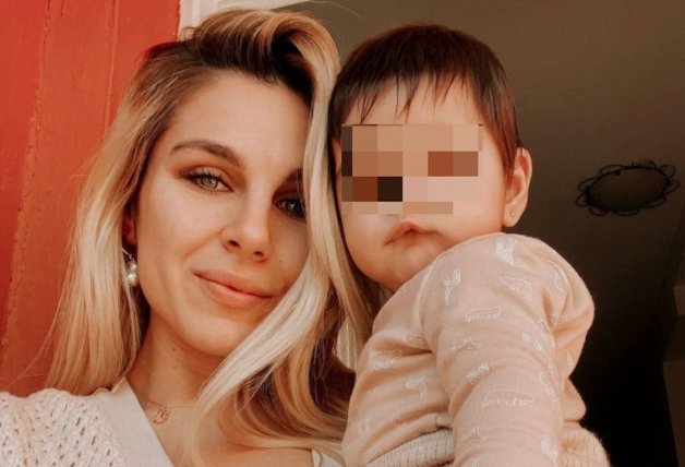 Ivana Icardi, junto a su hija Giorgia.