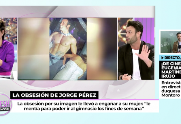 Jorge explica cómo se llegó a sentir al no aceptar su cuerpo.