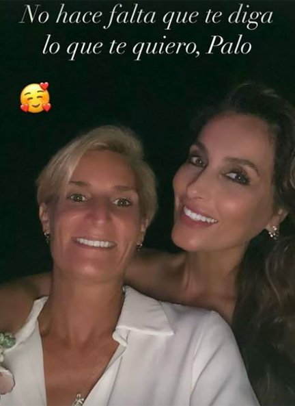 María Zurita ha compartido el feliz momento junto a Paloma Cuevas.