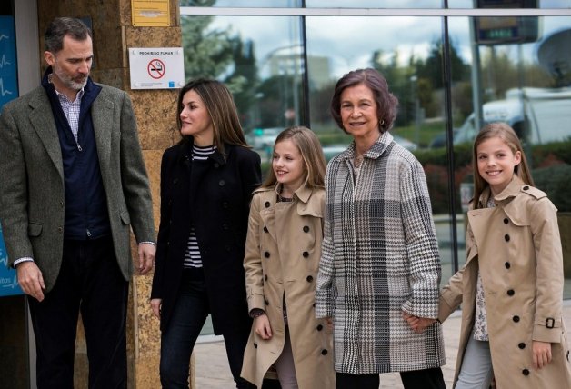 La reina tiene devoción por su hijo Felipe y la familia que este ha formado.