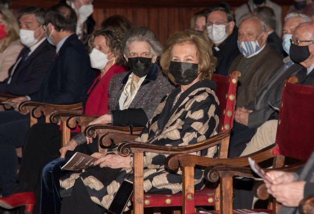 La reina emérita descansó en Mallorca con su hermana, Irene.