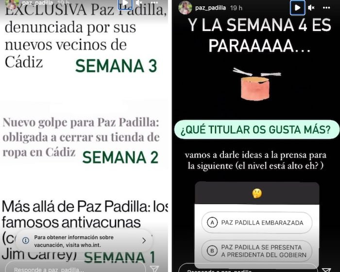 Paz Padilla bromea con lo último que se ha dicho sobre ella.