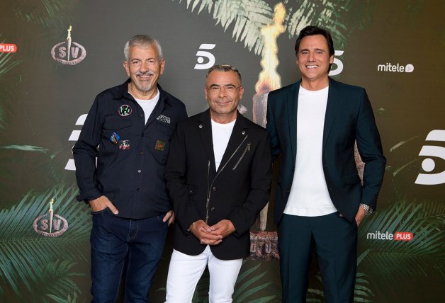 Carlos Sobera, Jorge Javier e Ion están encantados con ser los presentadores del programa.