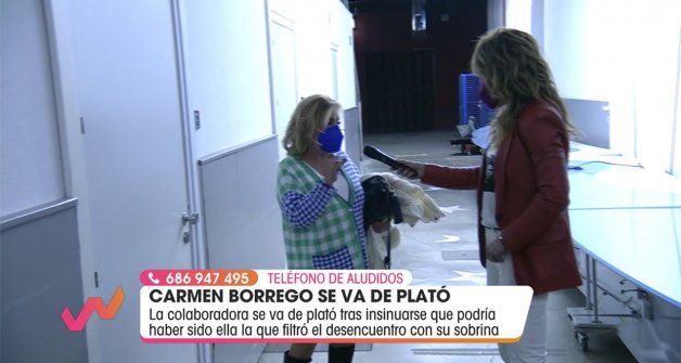 Carmen Borrego se sinceró con Emma García.