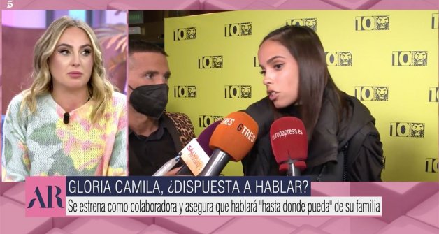 Rocío Flores ha dado la cara por su tía Gloria Camila.