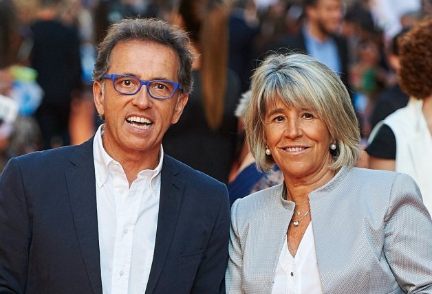 Jordi Hurtado junto a su mujer, Rosa Palau. 