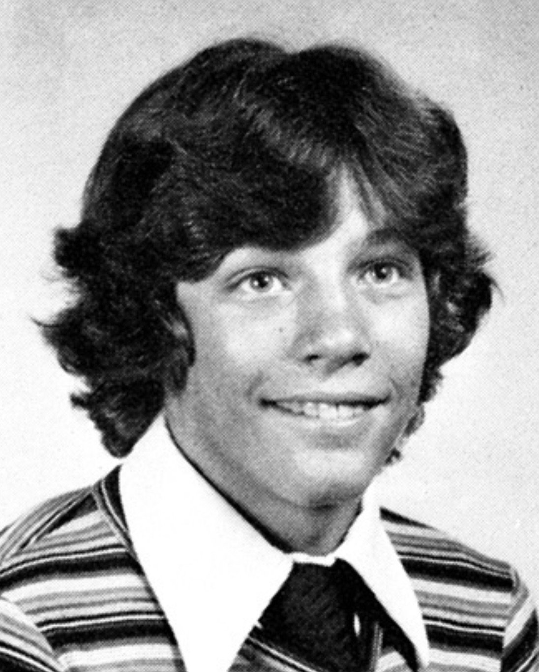 Jon Bon Jovi, en su etapa de escolar.