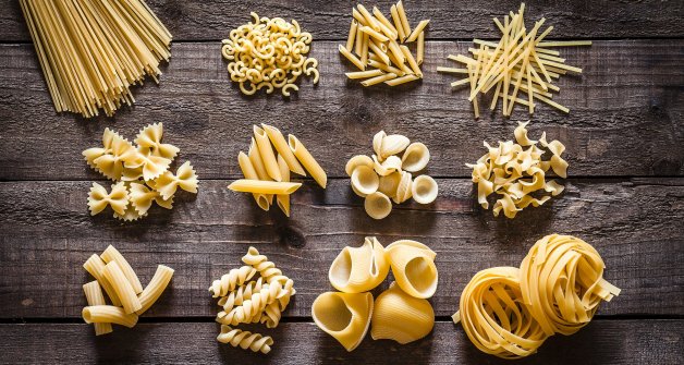 La pasta aporta una gran cantidad de hidratos de carbono en nuestra dieta.