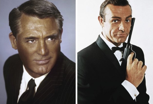 Cary Grant en "James Bond".