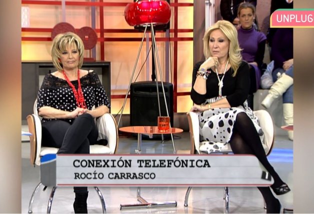 Rocío Carrasco llamó al programa de María Teresa Campos para demostrar un gran cariño por los padres de Chayo.