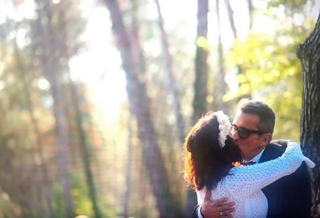  Sílvia Abril y Andreu Buenafuente en su boda.