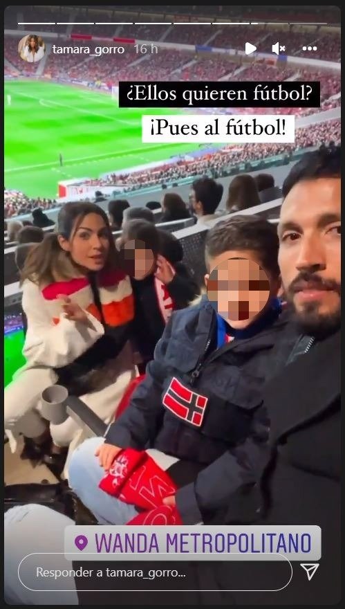 Tamara y Ezequiel lo pasaron pipa con sus hijos.