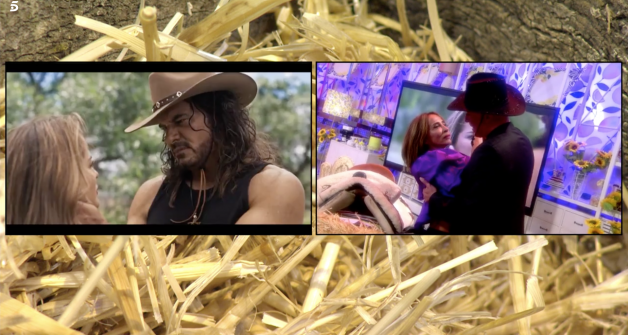 María Patiño y Kiko Hernández han interpretado una escena de Juan y Norma en 'Pasión de Gavilanes'.