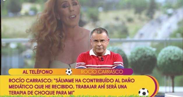 Jorge Javier habla con Rocío Carrasco sobre su nuevo trabajo en Sálvame.