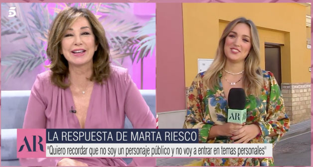 Marta Riesco no desmiente que tenga algo con Antonio David.