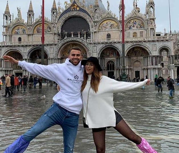 Una foto de Cristina Porta y Borja Mayoral, de vacaciones en Venecia en 2019 (@borjitamayoral).