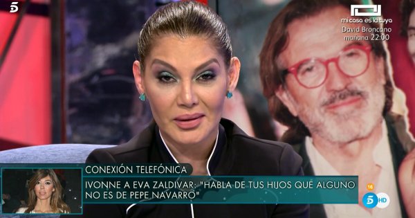 Eva Zaldívar ha entrado en el Deluxe a través de conexión telefónica.