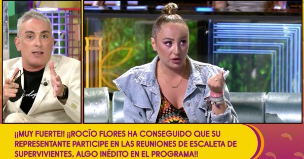 Kiko Hernández está muy en contra de las acciones de Rocío Flores.