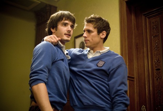 Yon, junto a Martiño Rivas, otro de los protagonistas de El Internado.