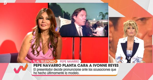 Ivonne Reyes se ha mofado de Pepe Navarro durante su intervención.