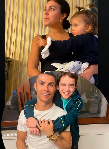 Katia Aveiro, hermana del futbolista, ha compartido esta imagen para dar la última hora sobre la salud de la pequeña.