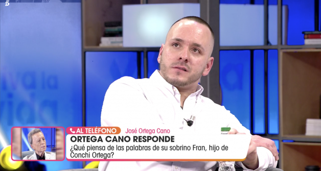 El sobrino nieto de Ortega Cano arremetió contra Ana María Aldón en Viva la vida.