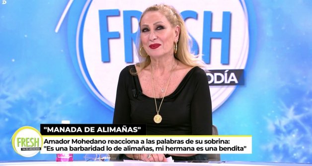 Rosa Benito imagina cómo sería su vida con Amador Mohedano (Telecinco).